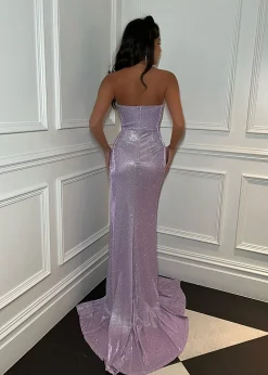 Women DressMeZee Occasion Wear|Another Fairytale Gown - Lilac