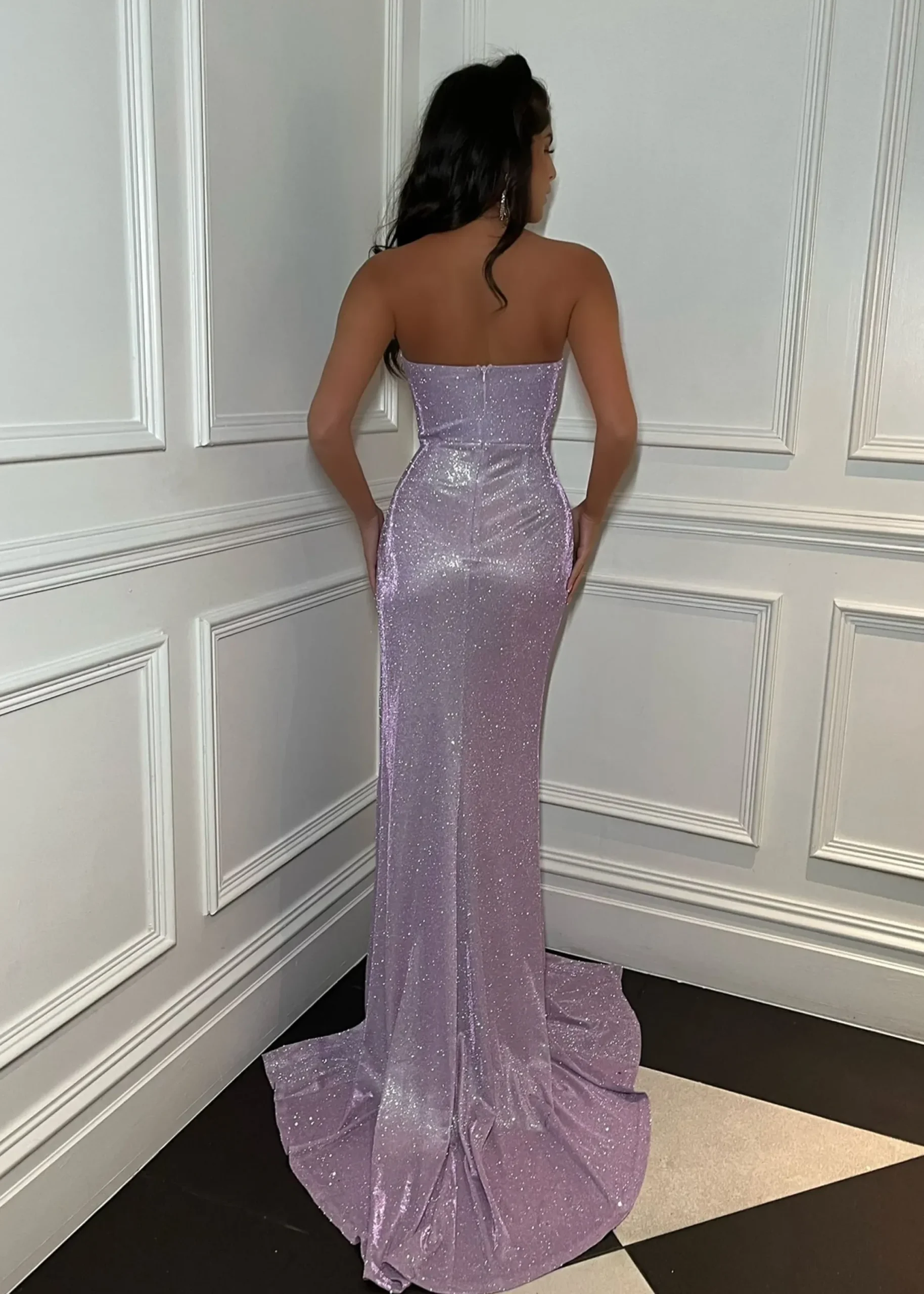 Women DressMeZee Occasion Wear|Another Fairytale Gown - Lilac